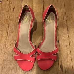 Lilly Pulitzer 8.5 Pink Wedges